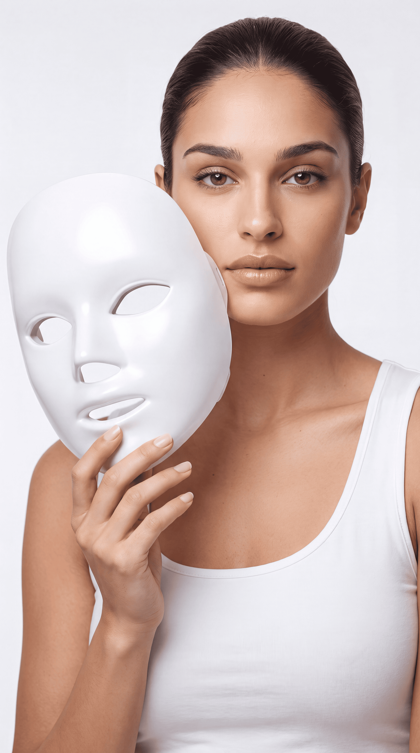 Máscara LED Facial · 7 Colores + Accesorio Cuello
